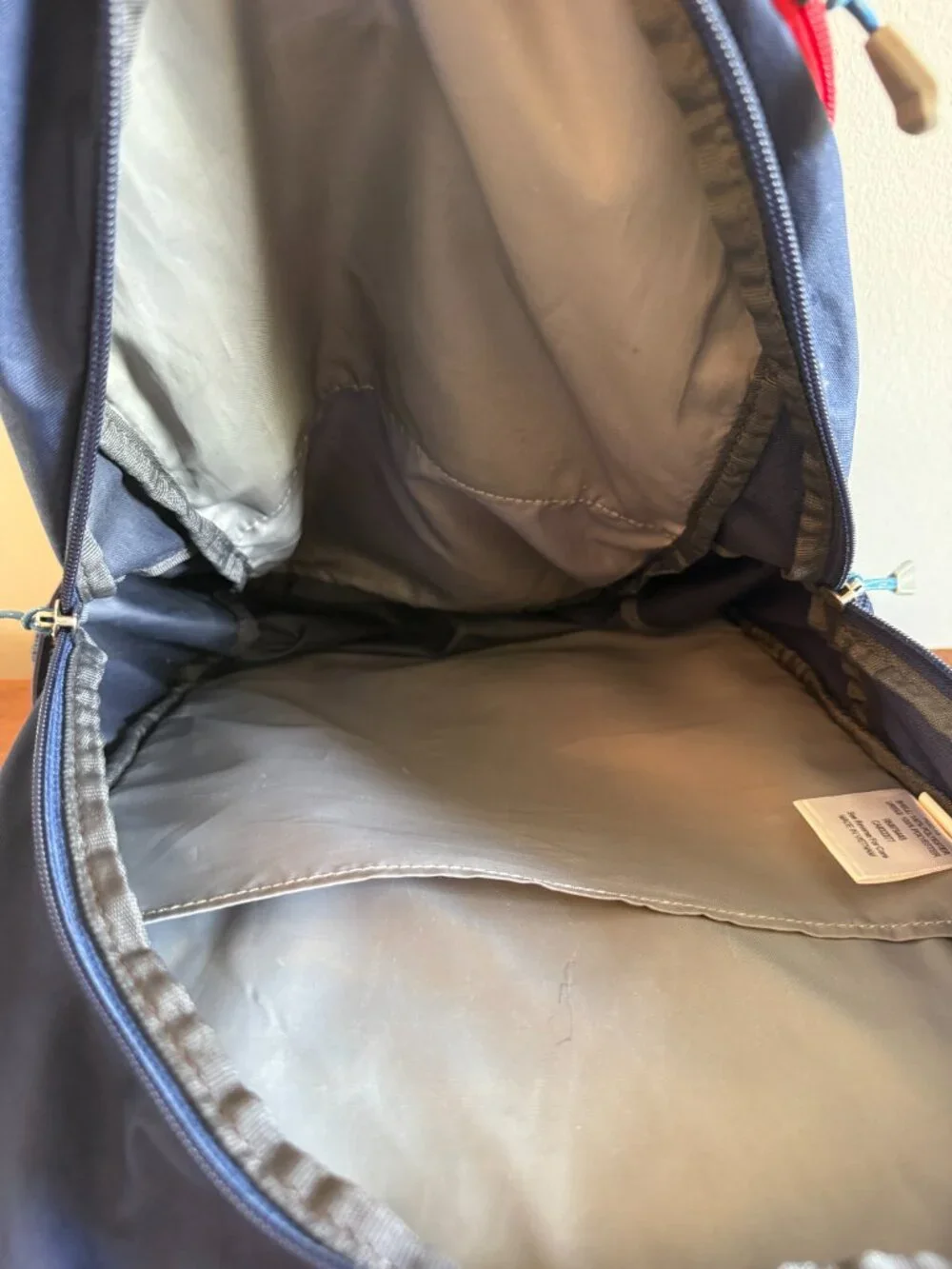 Marmot Arbor Backpack Blue Red Hiking School Laptop Travel Bookbag